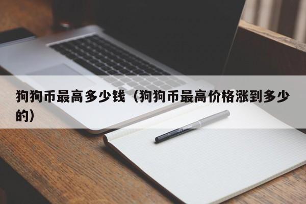 狗狗币最高多少钱(狗狗币最高价格涨到多少的)
