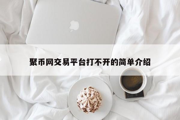 聚币网交易平台打不开的简单介绍